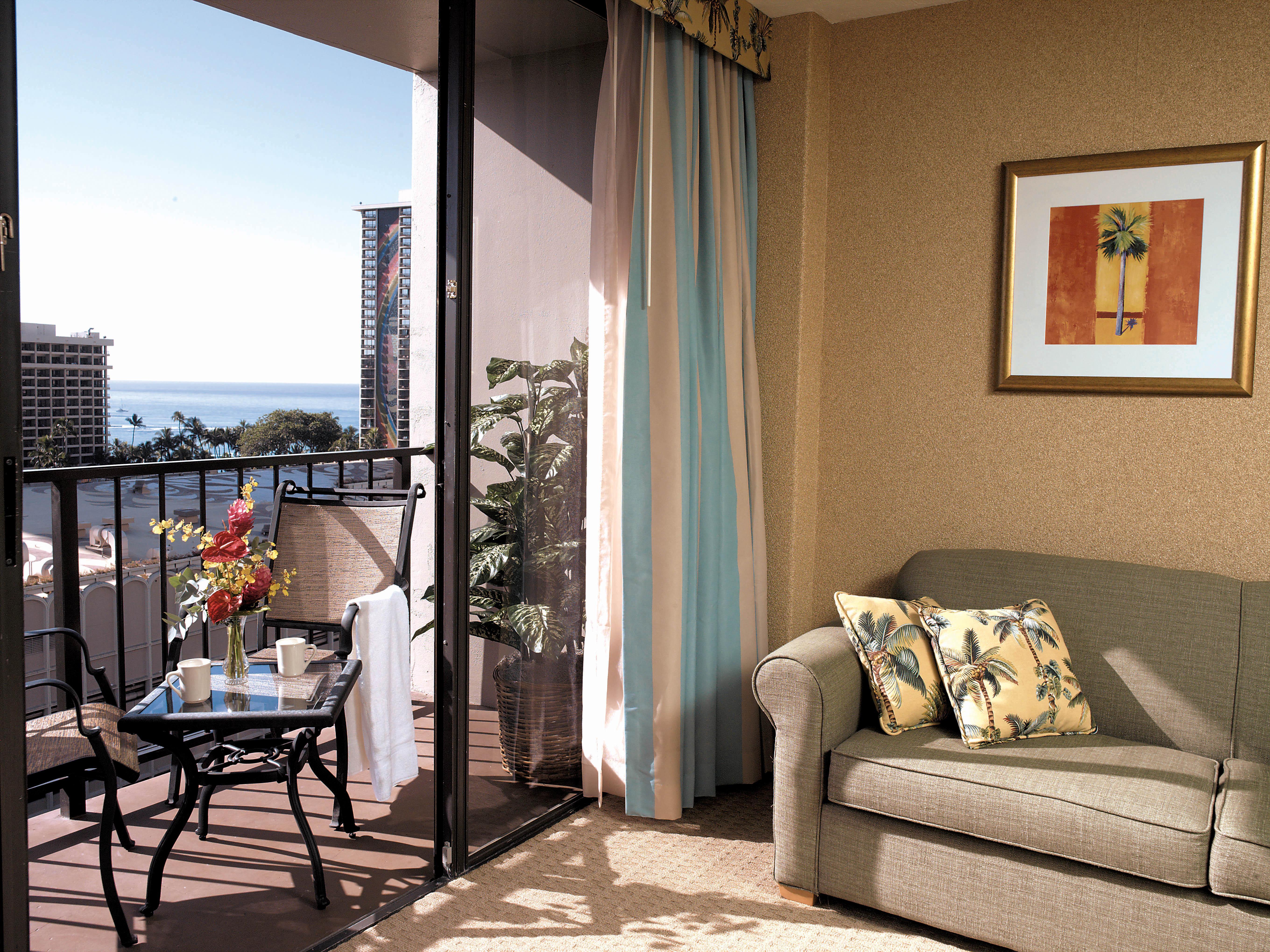Апарт готель Aqua Palms Waikiki Гонолулу Номер фото
