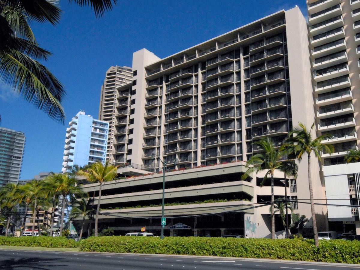 Апарт готель Aqua Palms Waikiki Гонолулу Екстер'єр фото